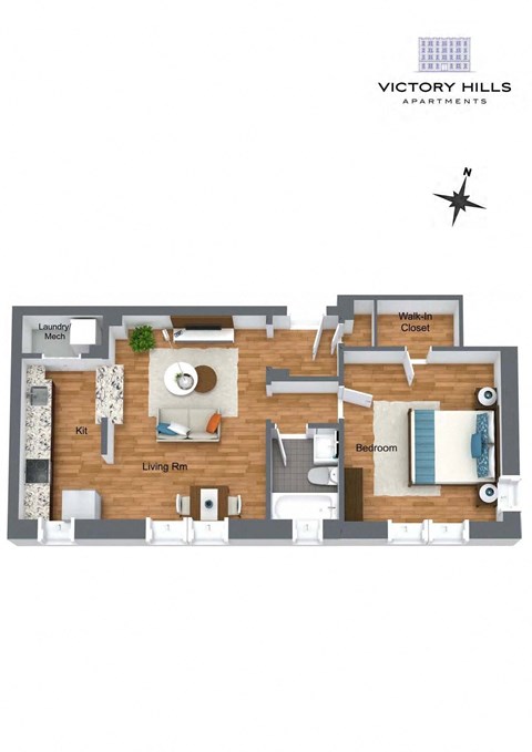 4211 2nd Street NW Studio-1 Bed Apartment for Rent - Photo Gallery 17